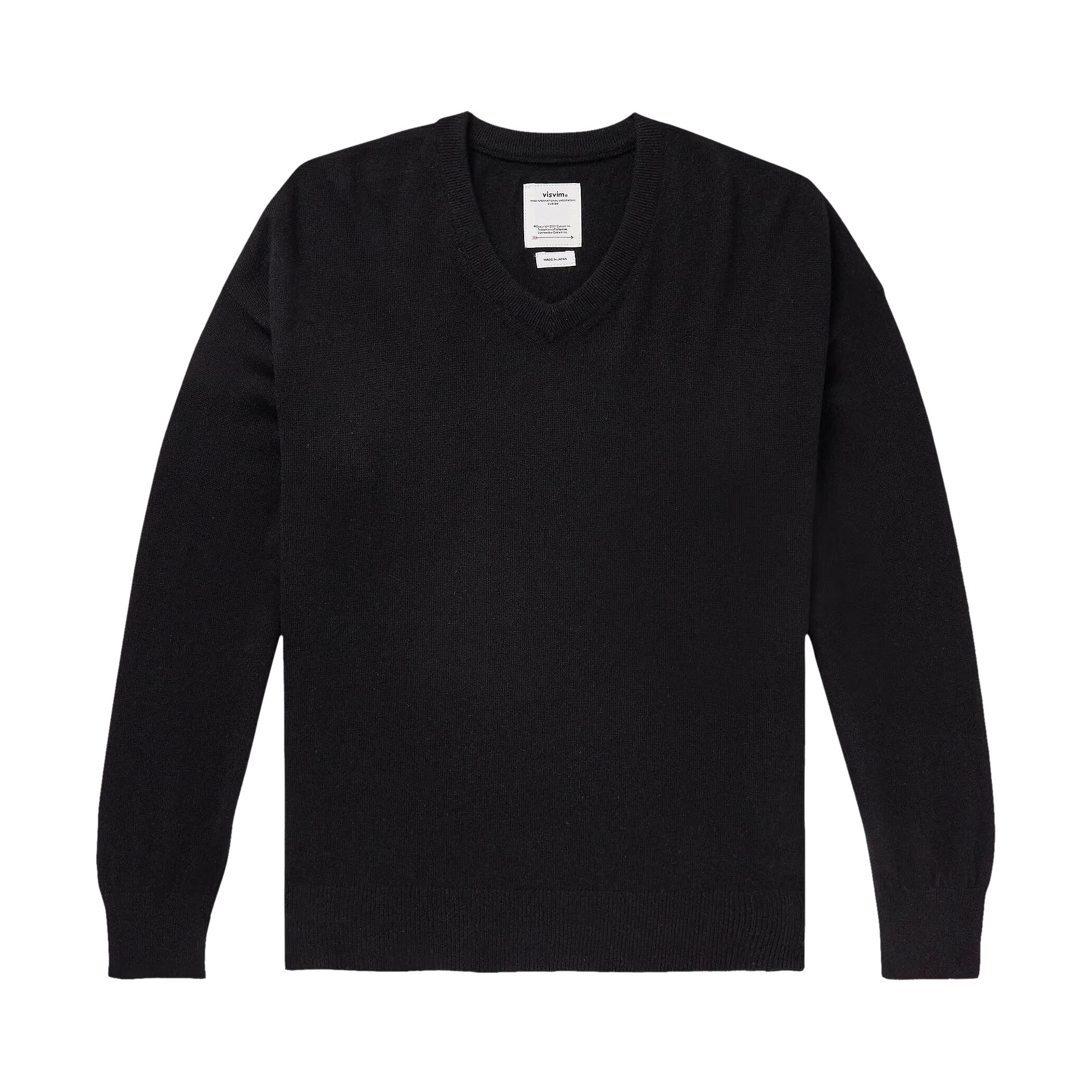 Pre-owned Visvim Selmer Cashmere Sweater 'black' | Men's Size 4