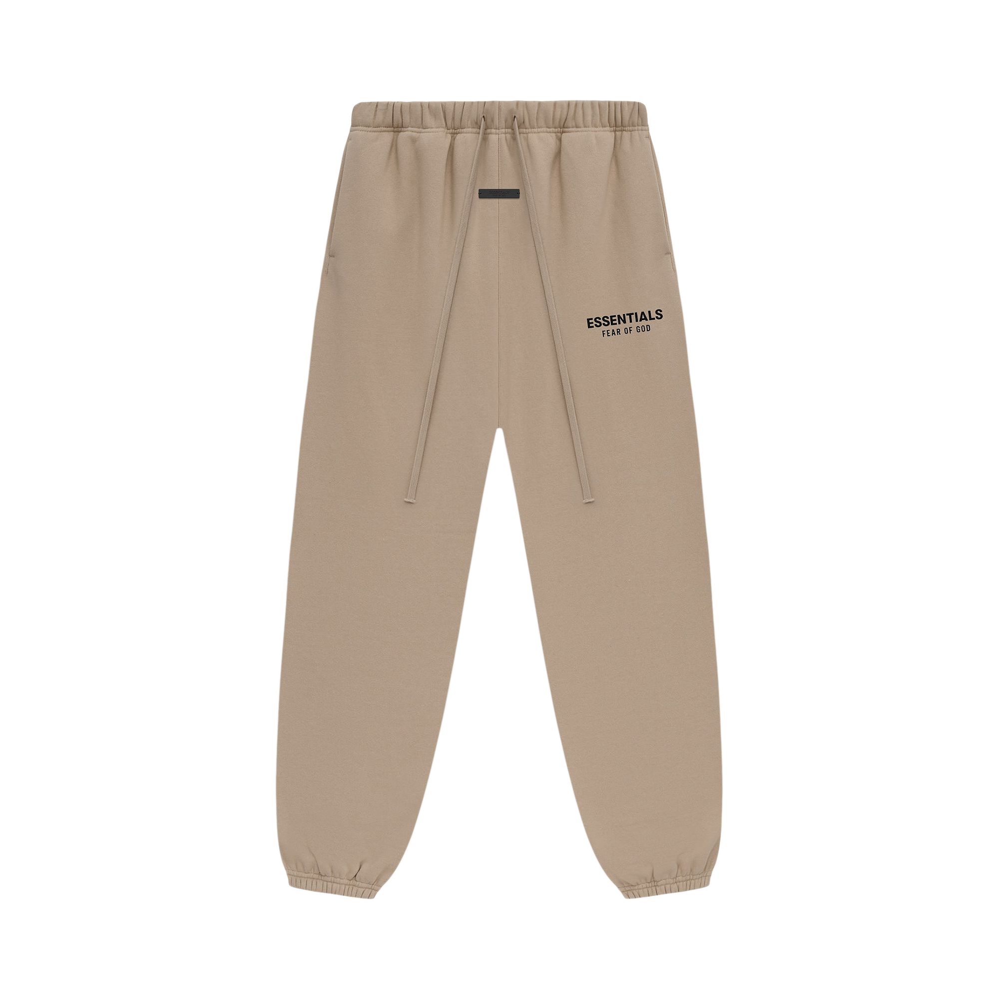 Pre-owned Essentials Fear Of God  Fleece Sweatpant 'desert Sand' In Tan