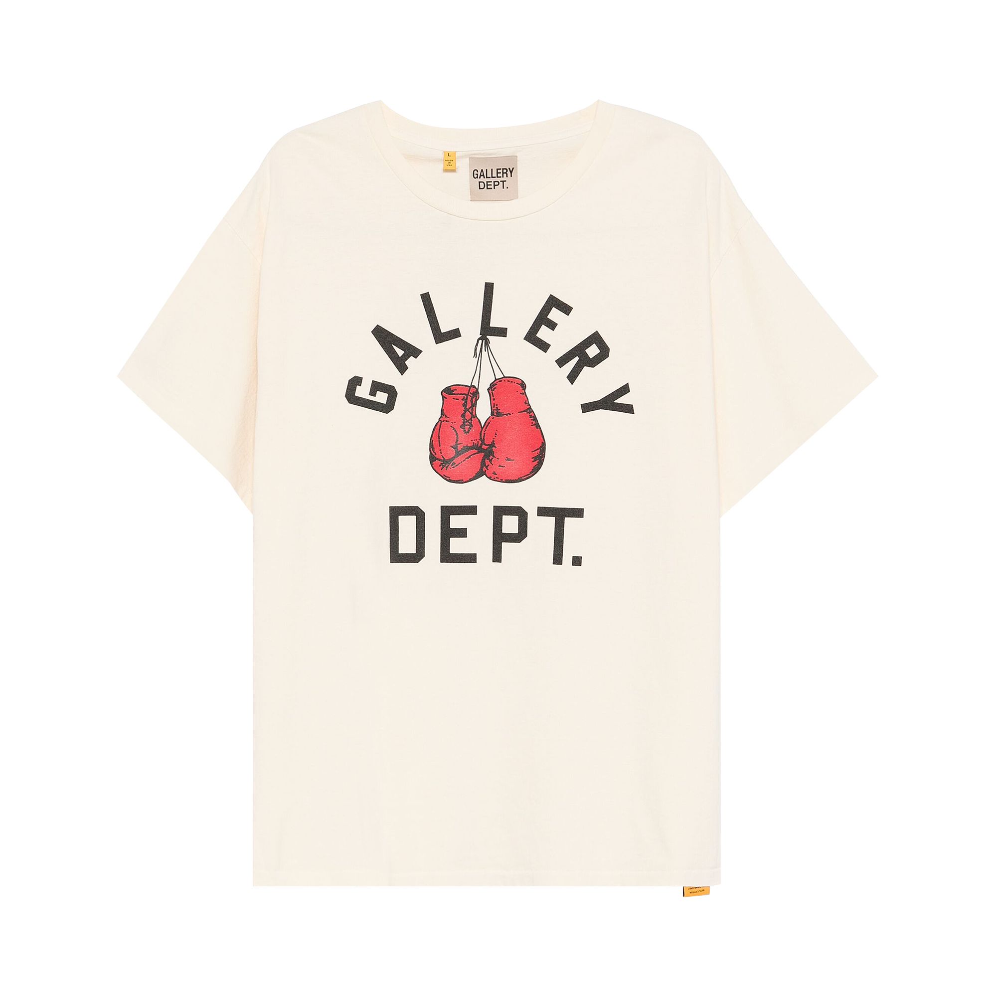 Pre-owned Gallery Dept. Boxing Merch Tee 'cream' | Men's Size Xl