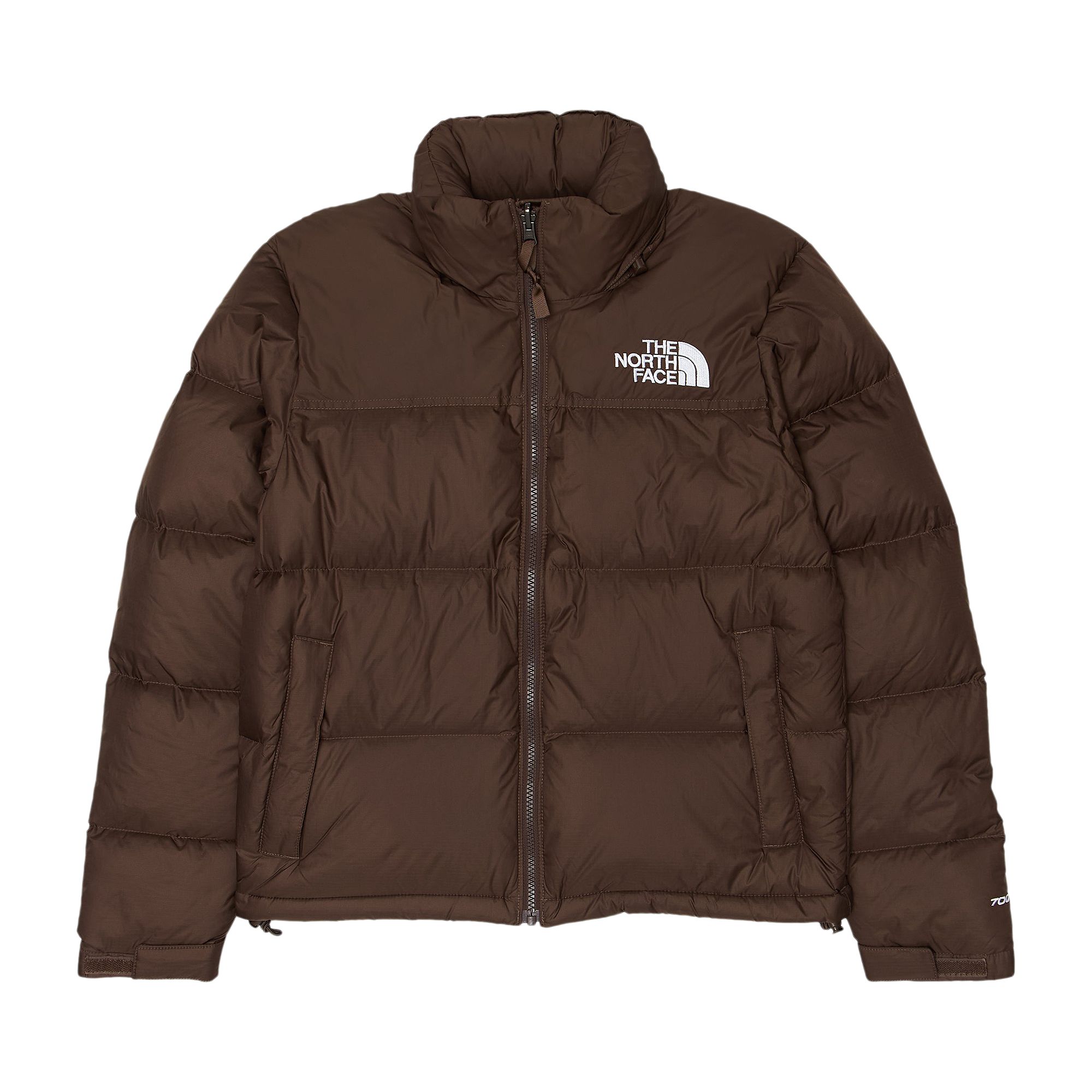 Pre-owned The North Face Nuptse Short Jacket 'smokey Brown'