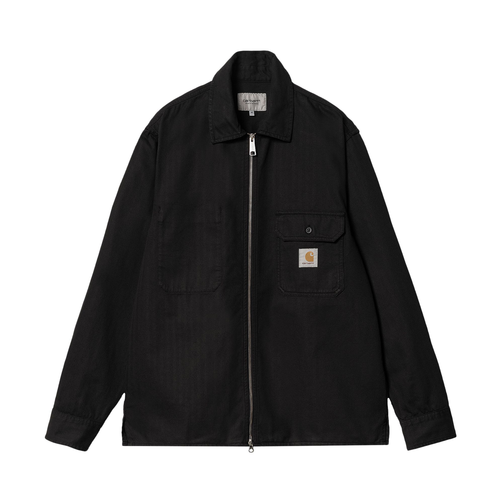 Pre-owned Carhartt Wip Rainer Shirt Jacket 'black' | Men's Size L
