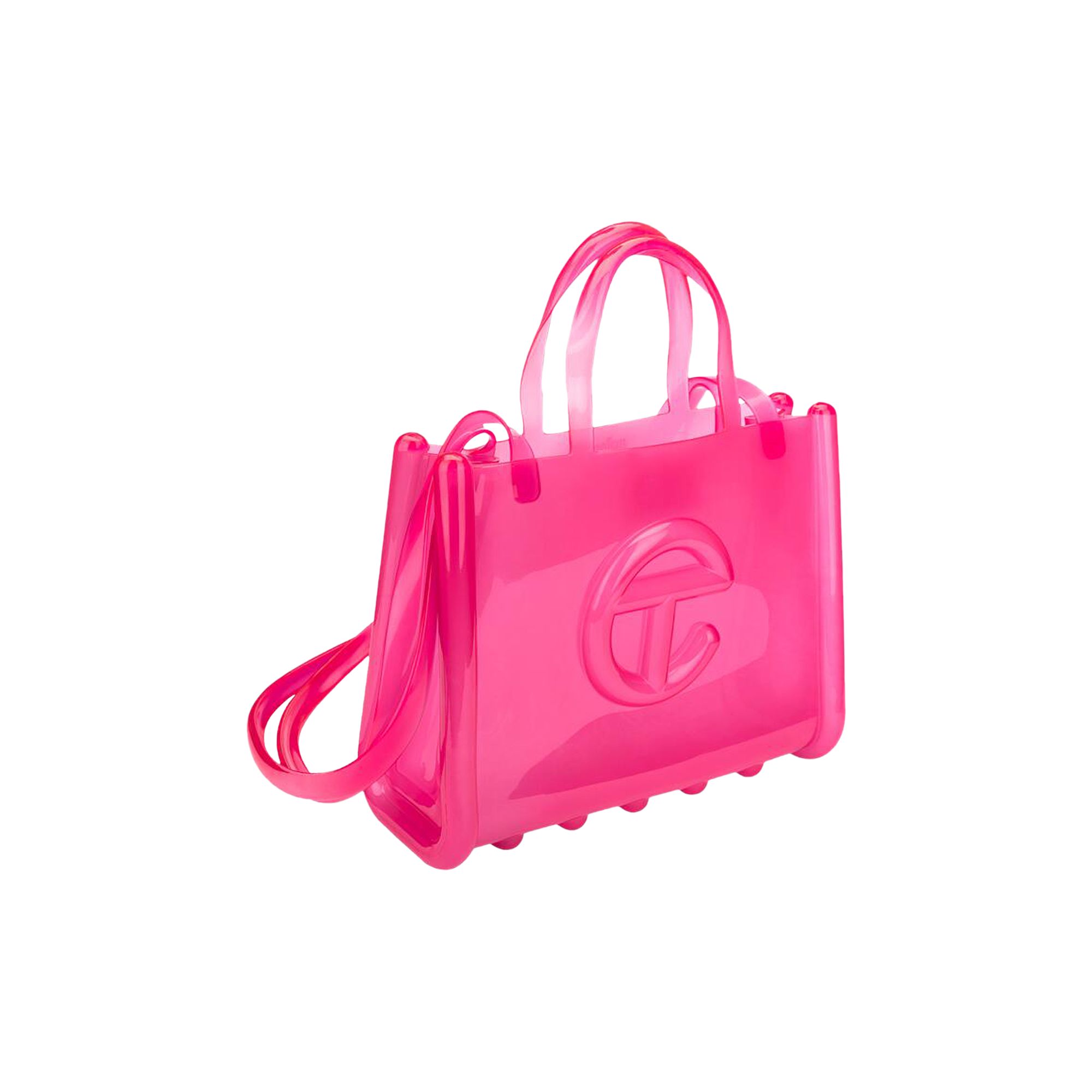 Pre-owned Telfar X Melissa Medium Jelly Shopper 'pink' | Men's Size Onesize