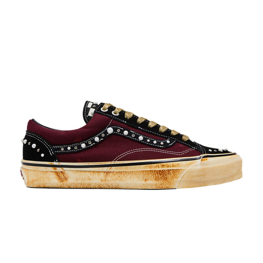 Vans SATOSHI NAKAMOTO x Old Skool Reissue 36 'Pearlized Port Royale' ComplexCon Exclusive | Red | Men's Size 10.5 - 00005-10000SNXOSR-PORT