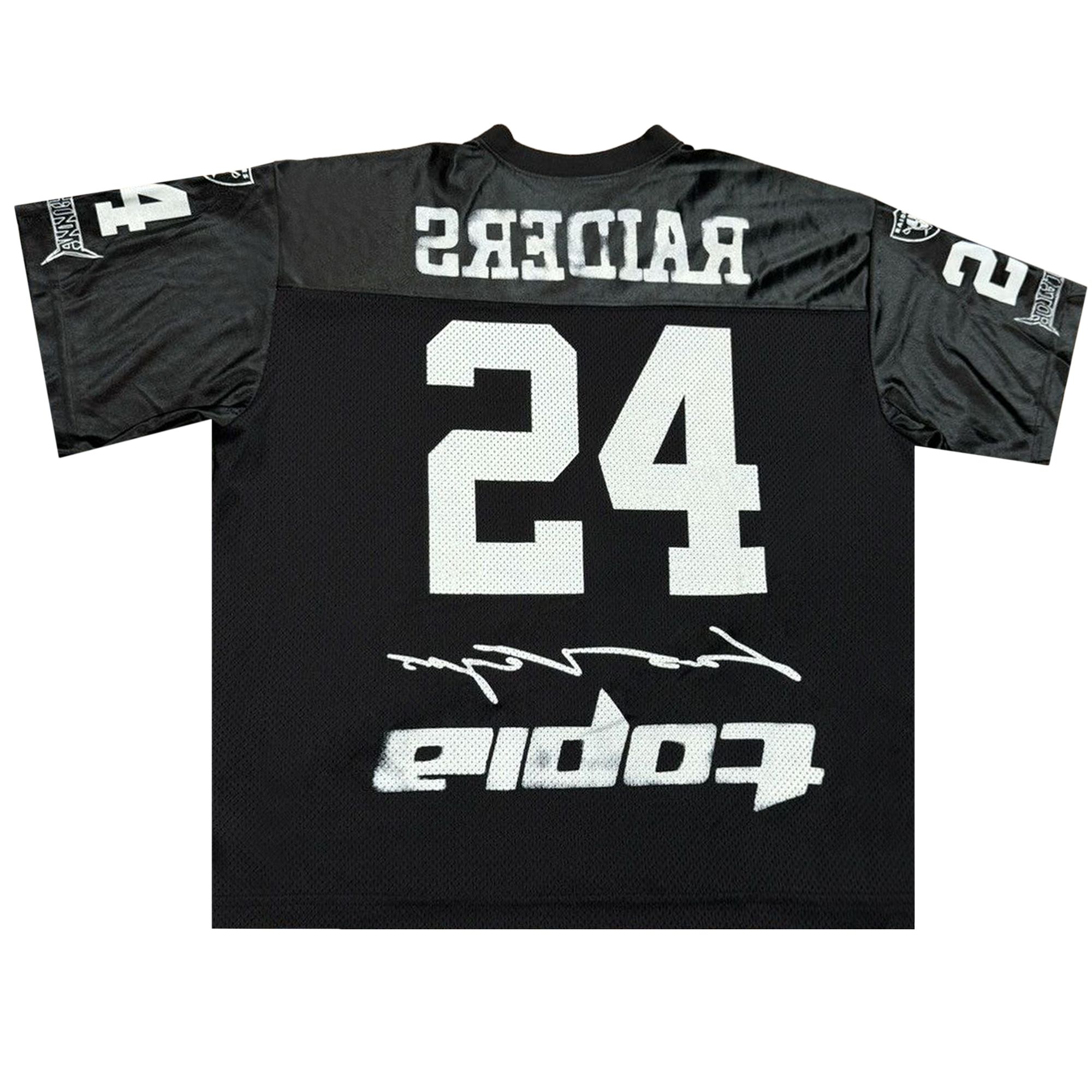 Pre-owned Cactus Jack By Travis Scott X Raiders X Complexcon Jersey 'black'