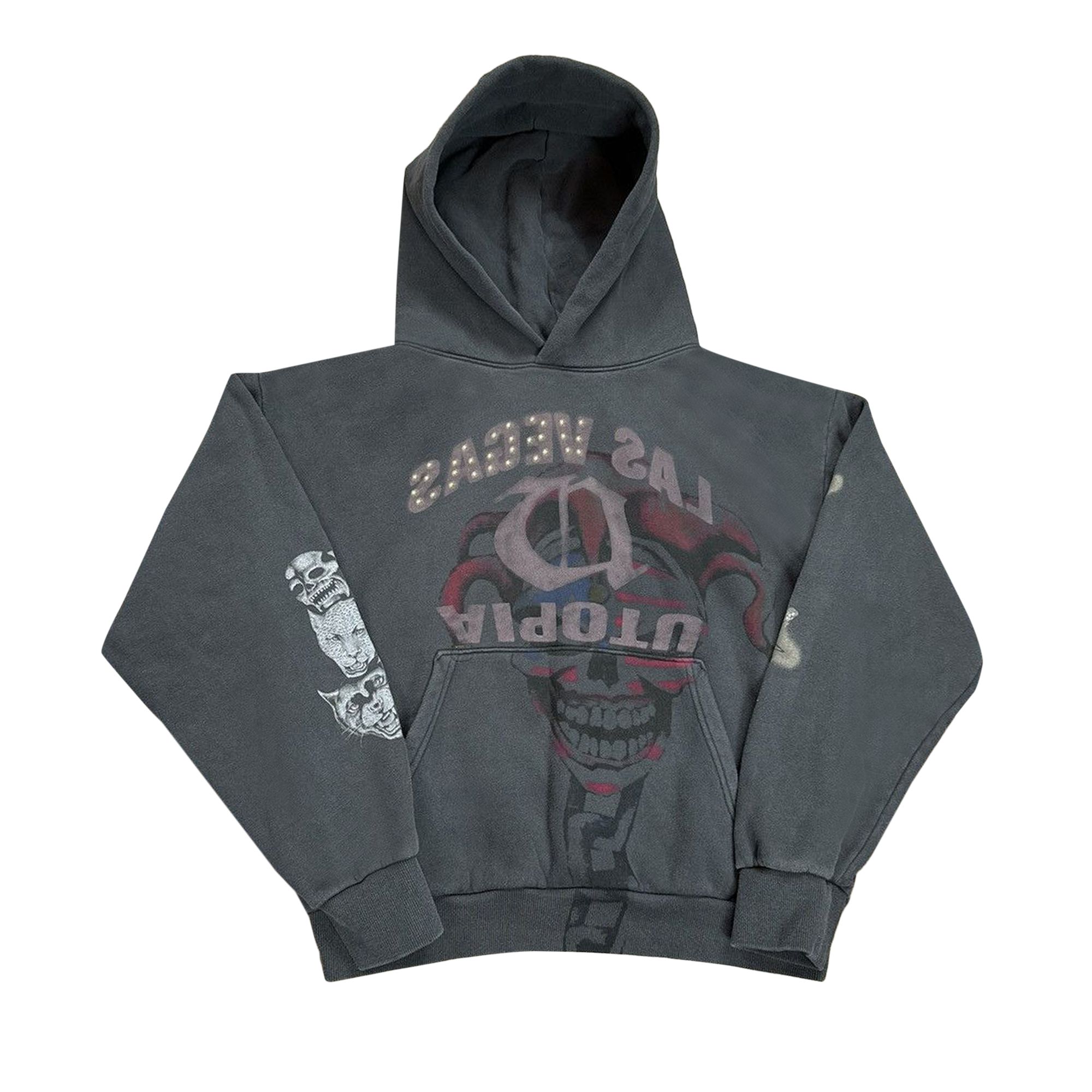 Pre-owned Cactus Jack By Travis Scott X Complexcon Utopia Hoodie 'black'