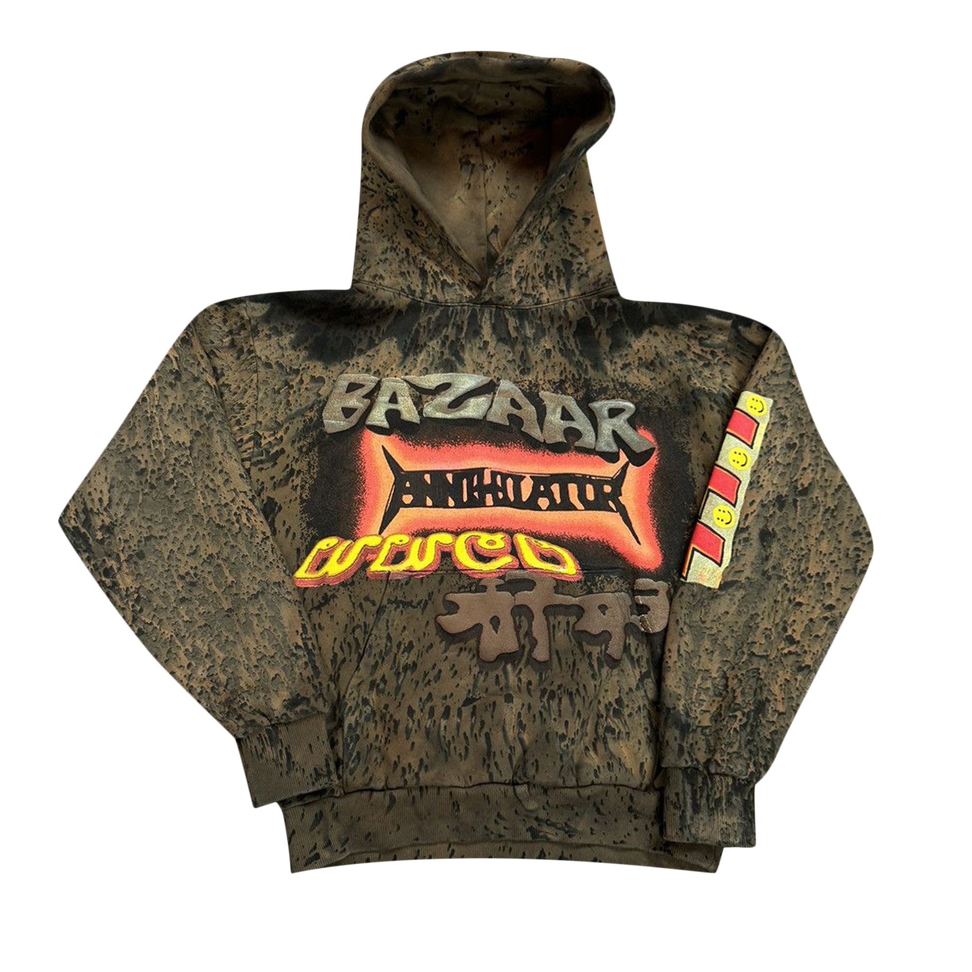 Pre-owned Cactus Jack By Travis Scott X Cpfm Vegas Hoodie 'camo' In Brown