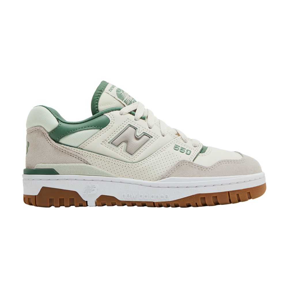 Pre-owned New Balance Wmns 550 'linen Natural Mint' In White