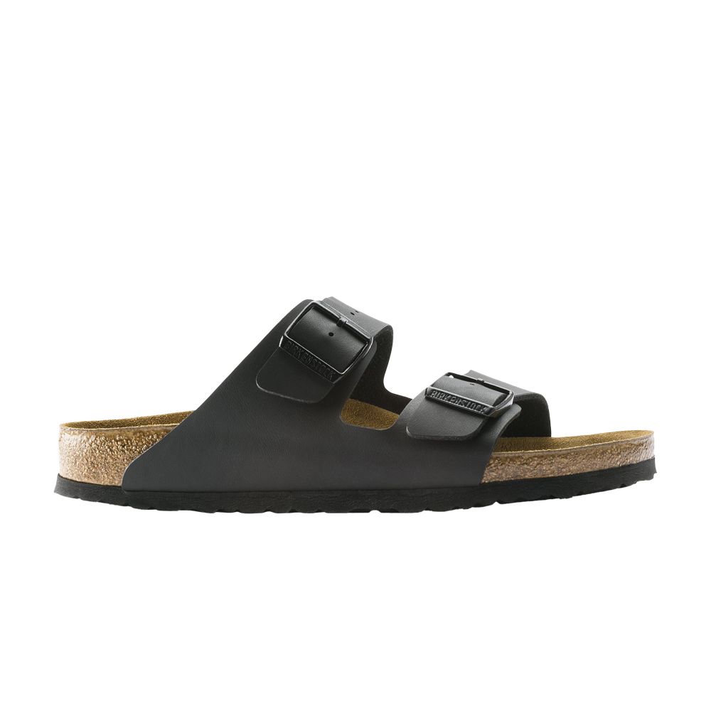 Pre-owned Birkenstock Arizona Birko-flor 'black' | Men's Size 40