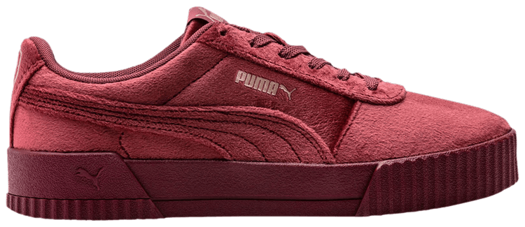 Puma Wmns Carina Velvet   Pomegranate Rose Gold