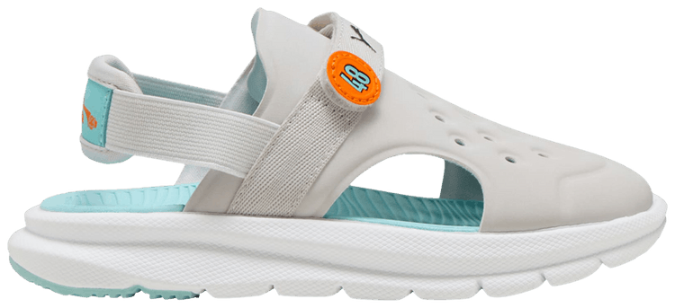 Puma Evolve Poised2Race Sandal Little Kid Feather Grey