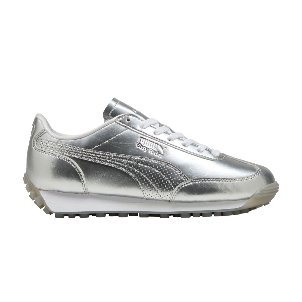 Pre-owned Puma Wmns Easy Rider 'astro Escape - Silver'