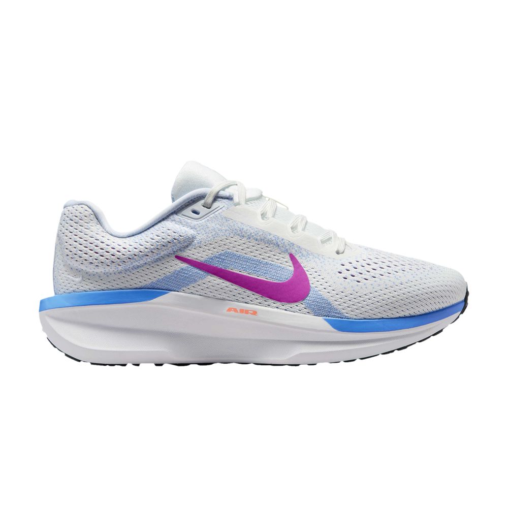 Pre-owned Nike Wmns Air Winflo 11 'white Royal Hyper Violet'