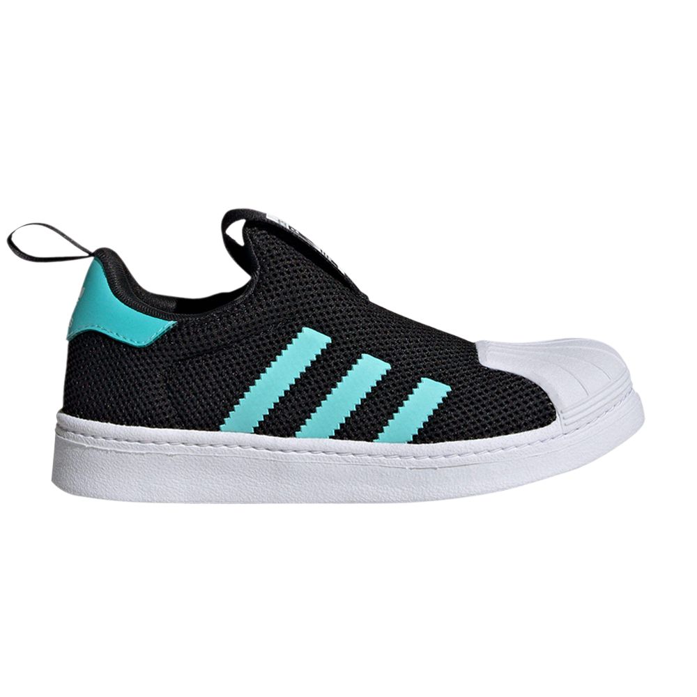 adidas Superstar 360 C 'Core Black Flash Aqua' | Kid's Size 10.5 - IF5920