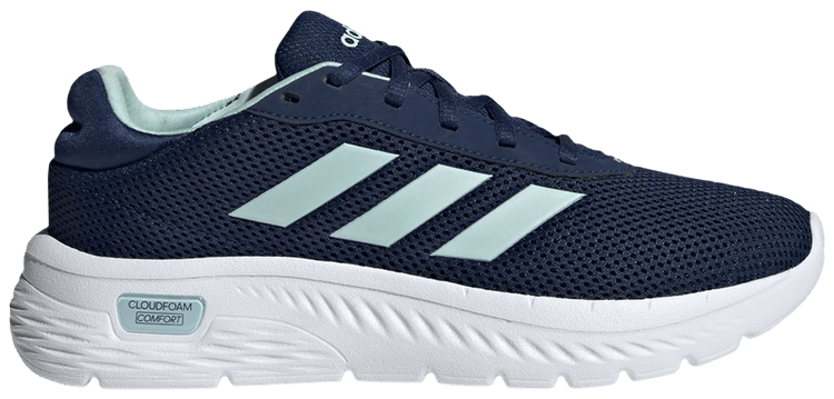 Adidas Wmns Cloudfoam Comfy Dark Blue Halo Mint