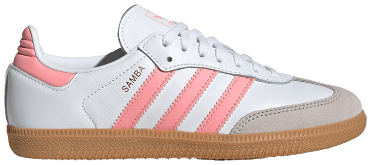 ★adidas★Samba OG Junior Semi Pink Spark JP5480 Buy Samba OG J 'White Semi Pink Spark' - JP5480 | GOAT