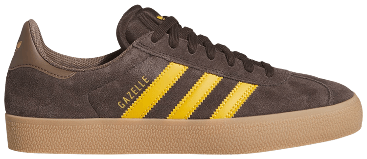adidas Gazelle ADV Dark Brown Preloved Yellow