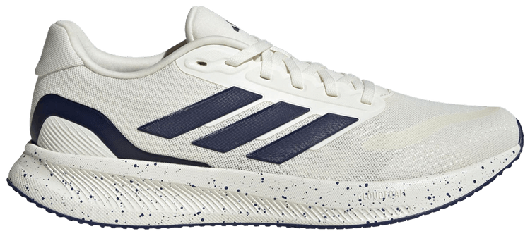Adidas Runfalcon 5 White Dark Blue Speckled