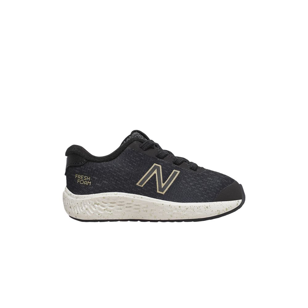 Pre-owned New Balance Fresh Foam Arishi Nxt Slip-on Toddler Wide 'black Gold' | Infant Size 6.5