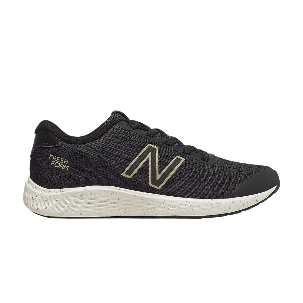 Pre-owned New Balance Fresh Foam Arishi Nxt Slip-on Big Kid Wide 'black Gold' | Kid's Size 10.5