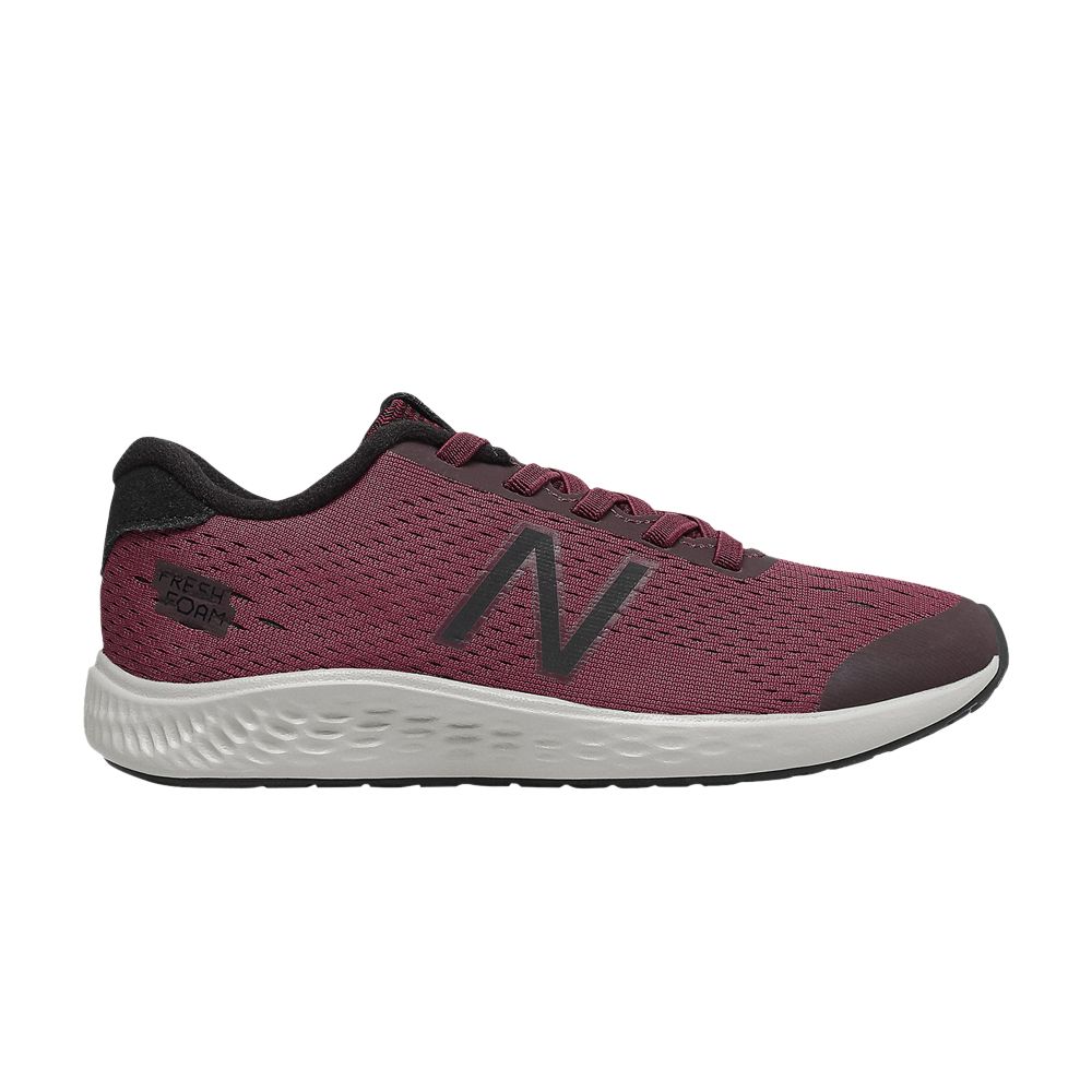 Pre-owned New Balance Fresh Foam Arishi Nxt Slip-on Big Kid Wide 'burgundy' | Red | Kid's Size 2.5