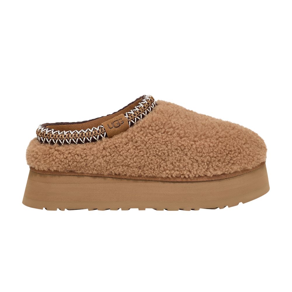 Pre-owned Ugg Wmns Tazz Slipper 'maxi Curly - Chestnut' In Brown