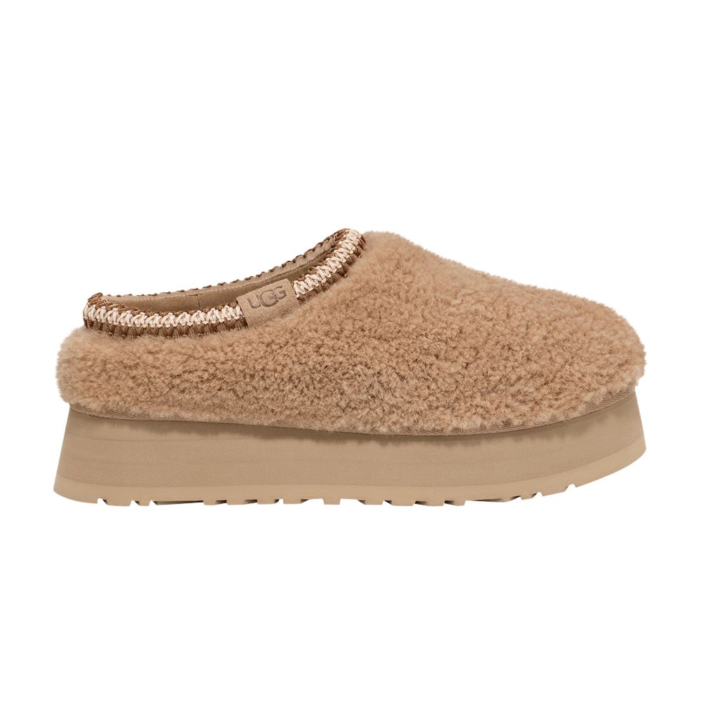 Pre-owned Ugg Wmns Tazz Slipper 'maxi Curly - Sand' In Brown