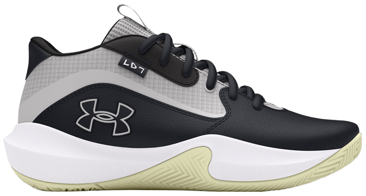 Under Armour Lockdown 7 GS Black Silt Distant Grey