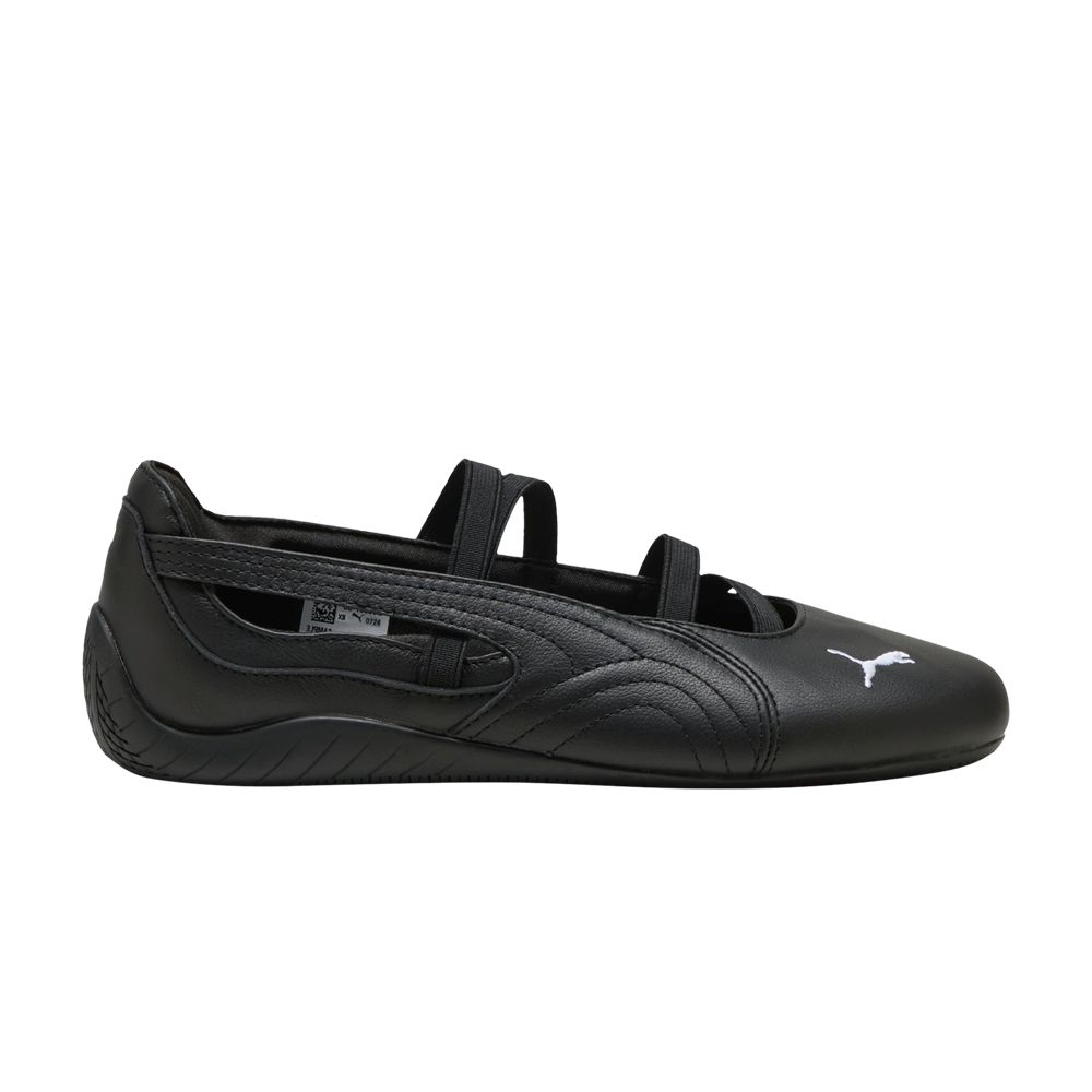 Pre-owned Puma Wmns Speedcat Ballet Leather 'black' | Women's Size 9
