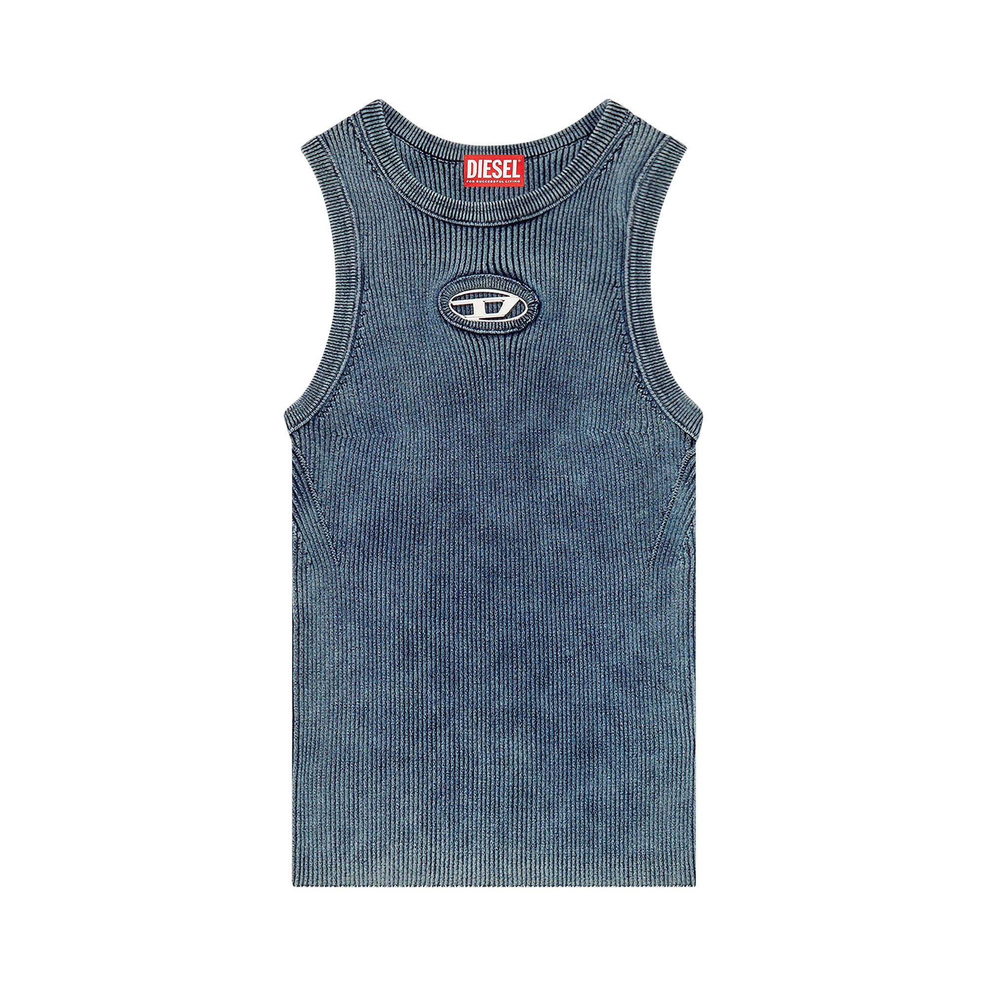 Pre-owned Diesel Anchor Tank Top 'dark Blue' | Women's Size M
