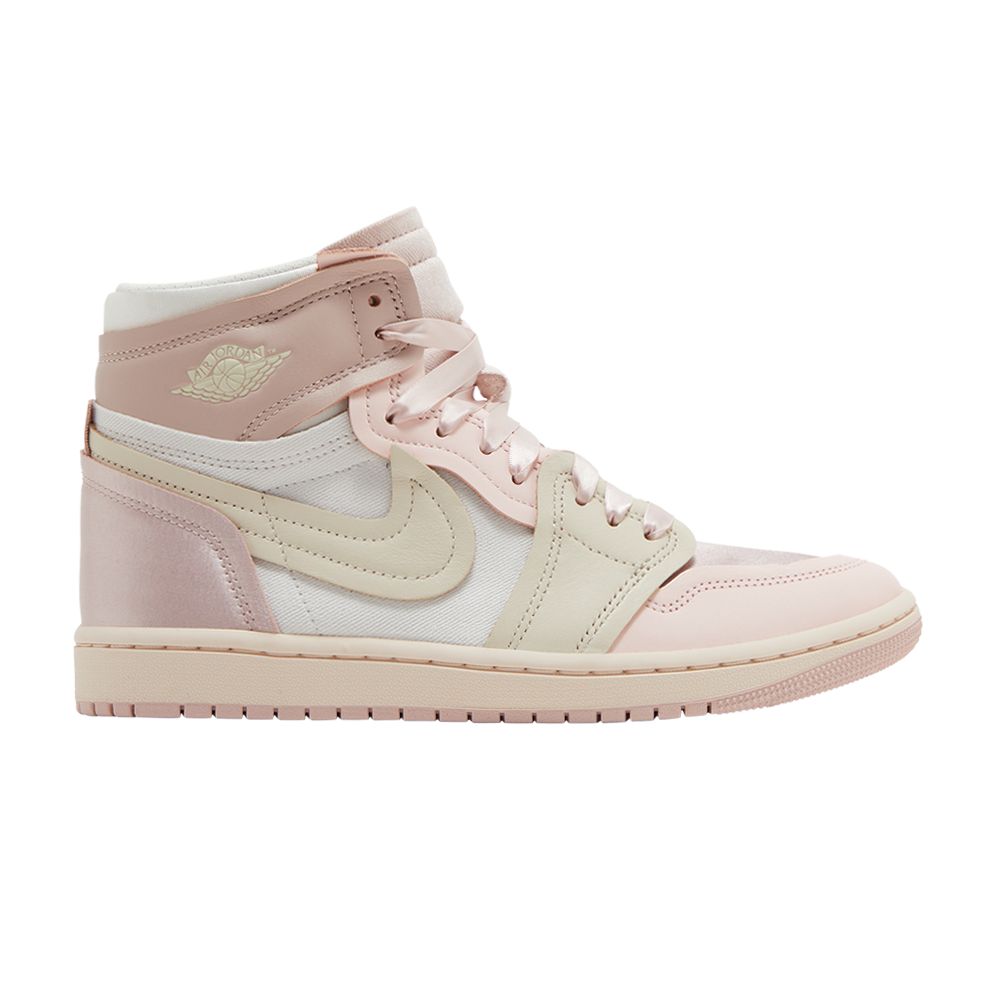 Pre-owned Air Jordan Wmns  1 High Method Of Make 'pink Oxford'