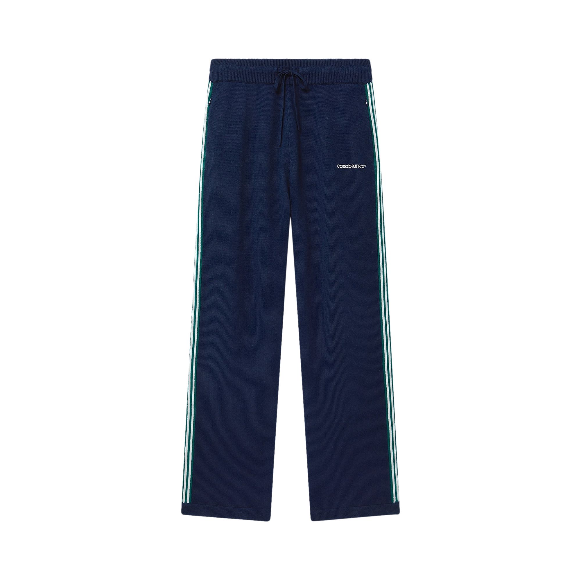 Pre-owned Casablanca Tennis Trousers 'navy' | Blue | Men's Size L