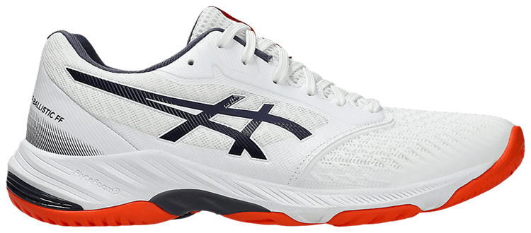 Asics Netburner Ballistic FF 3 White Indigo Fog