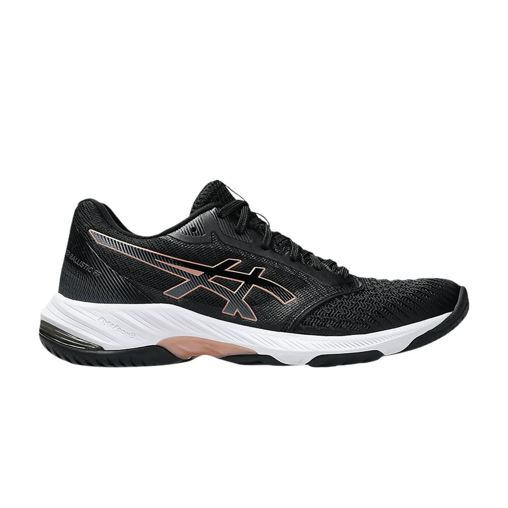 Pre-owned Asics Wmns Netburner Ballistic Ff 3 'black Rose Gold' | Women's Size 12