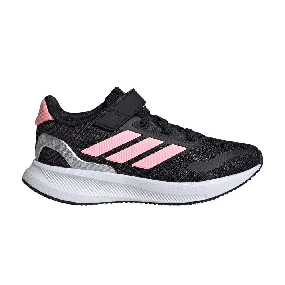 Pre-owned Adidas Originals Adidas Runfalcon 5 C 'black Pink Spark' | Kid's Size 11