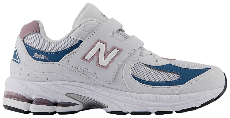 New Balance 2002R Hook Loop Little Kid Quartz Grey Ice Wine