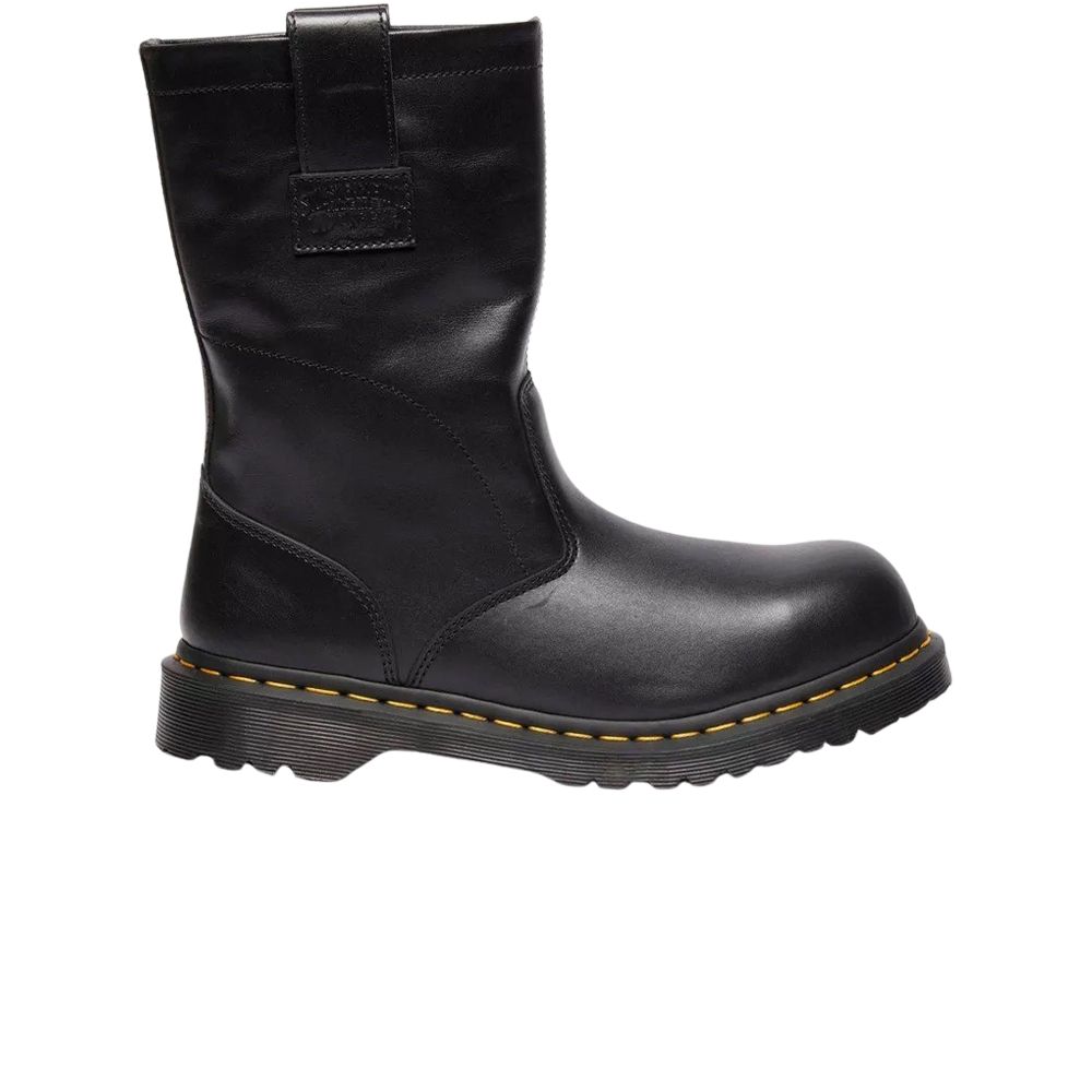 Pre-owned Dr. Martens Stussy X 2295 Decon Biker Boot 'black'
