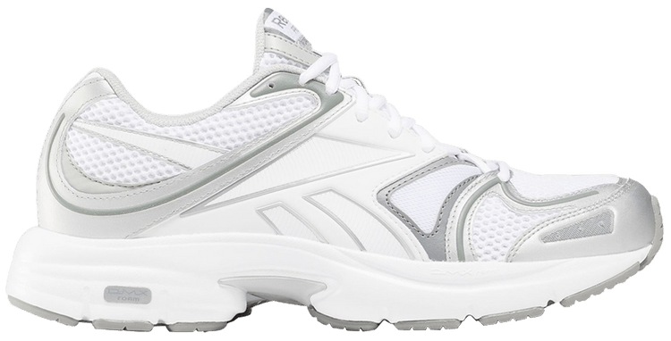 Reebok Premier Road Plus 6 White Silver Metallic