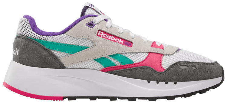 Reebok Classic Leather 2400 Chalk Grey Bold Pink