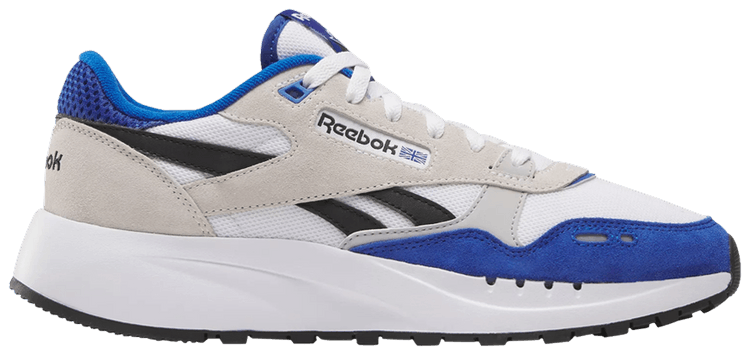 Reebok Classic Leather 2400 White Boundless Blue Black