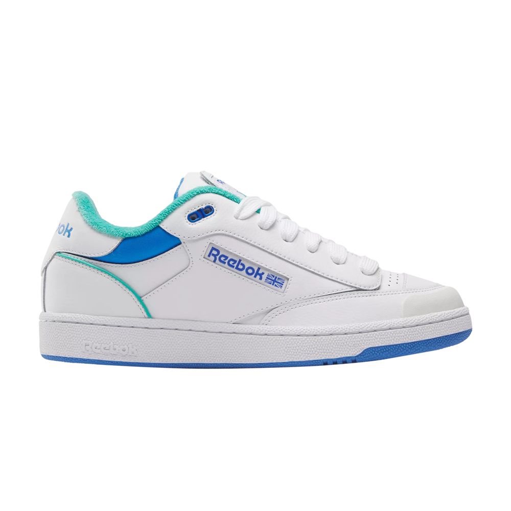 Reebok Club C Bulc 'White Unleashed Green Blue' | Men's Size 6.5 - 100201213