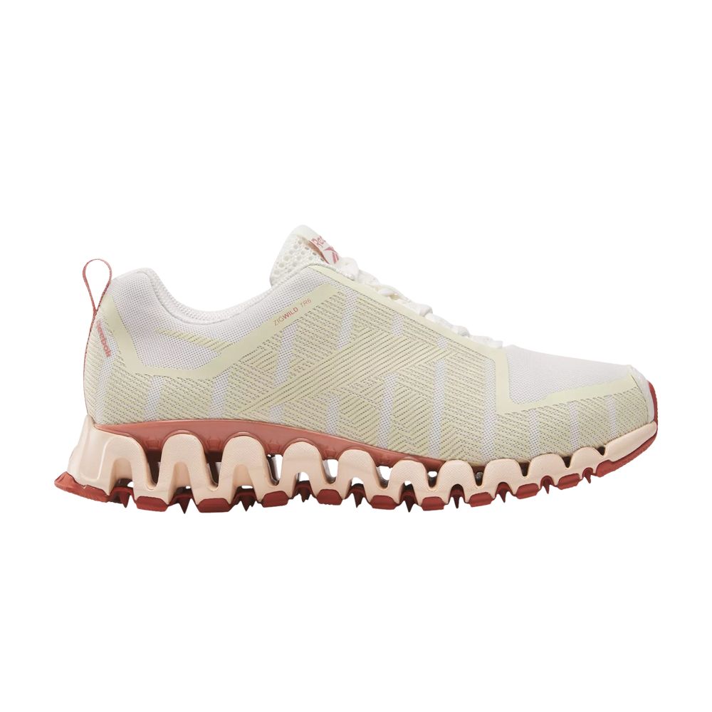 Pre-owned Reebok Wmns Zigwild Trail 6 'chalk Pink Clay' | Cream | Women's Size 8.5 In White