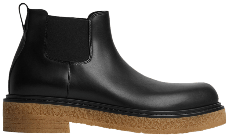 Bottega Veneta Haddock Chelsea Ankle Boot Black