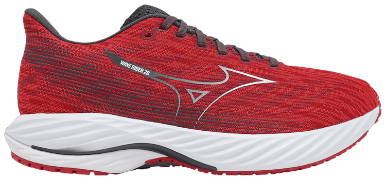 Mizuno Wave Rider 28 Super Wide Red White