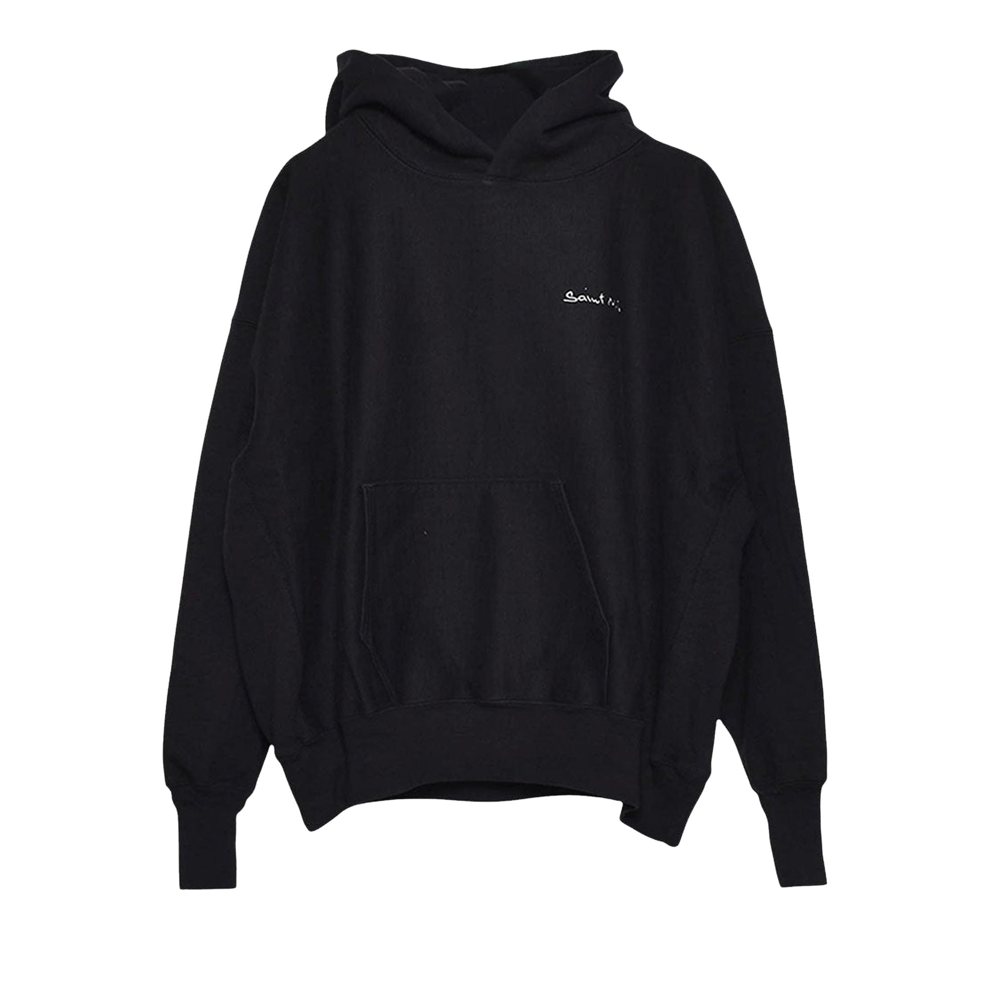 Pre-owned Saint Mxxxxxx Saint Mx6 Hoodie 'black' | Men's Size L
