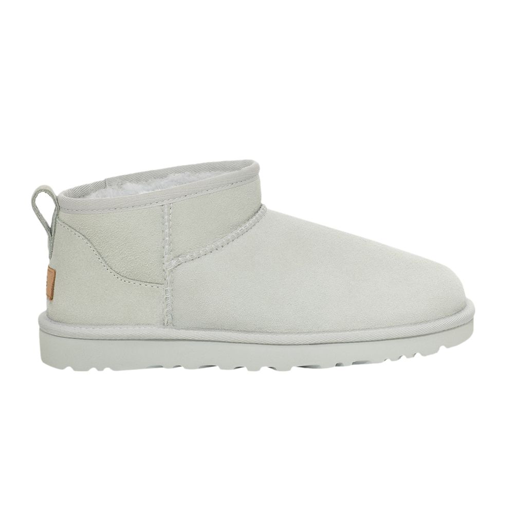 Pre-owned Ugg Wmns Classic Ultra Mini Boot 'goose' | Grey | Women's Size 8