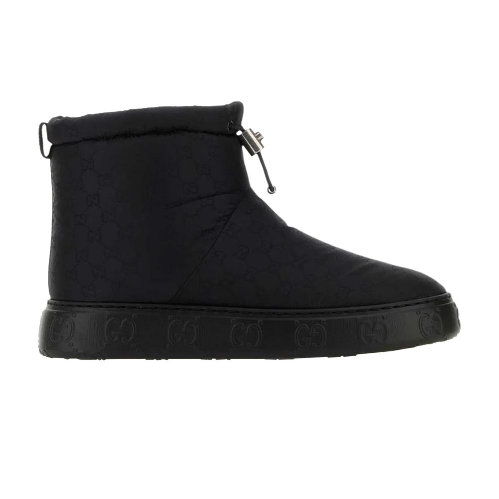 Gucci GG Ankle Boot 'Black' | Men's Size 8 - 762078-FACLN-1000