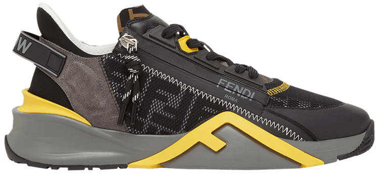 【FENDI】FLOW◆7E1392AQ69 Fendi Flow Sneakers Fabric White | Fendi