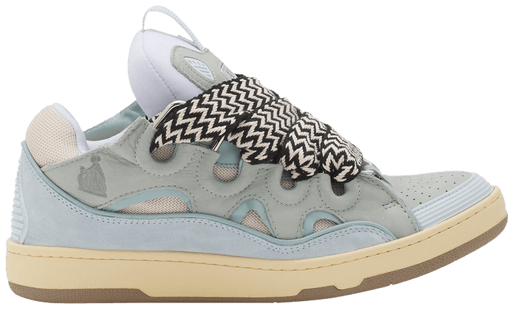 LANVIN セフラフリントロトッフスニカ 【関税込】 Buy Lanvin Curb Sneakers 'Light Blue' 2024 - FU SKDK12 DRA2