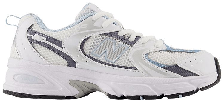 New Balance 530 Big Kid White Dark Arctic Grey