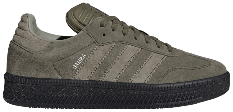 Adidas Samba XLG Olive Strata Silver Pebble